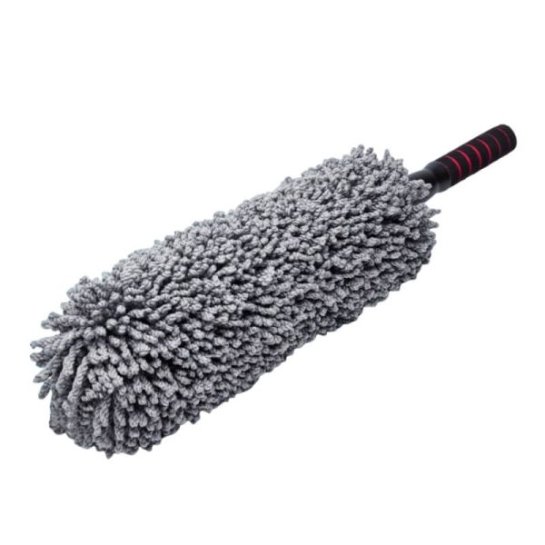 Chổi tròn vệ sinh nội thất ô tô cán rút sợi dầu đa năng