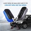 Chổi vệ sinh nội thất ô tô cán rút đầu dẹt đa năng