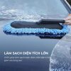 Chổi vệ sinh nội thất ô tô cán rút đầu dẹt đa năng