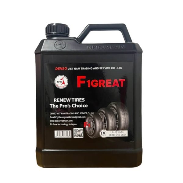 Dung dịch dưỡng bóng và phục hồi lốp ô tô DENSO 4L