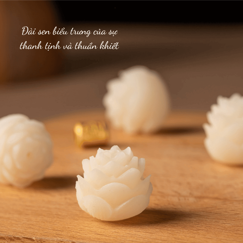 Khánh đôi Phật Thích Ca - Chuỗi Liên hoa hộ hành an tâm