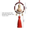 Khánh treo xe Phật Thích Ca - Vòng chu sa hộ hành tâm an
