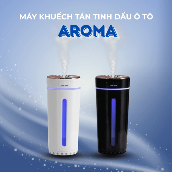 Máy khuếch tán tinh dầu ô tô Aroma cao cấp