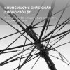 Ô che mưa nắng gấp ngược đi ô tô cán chữ C