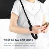 Ô che mưa nắng gấp ngược đi ô tô cán chữ C