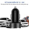 Tẩu sạc ô tô Hyundai HY36 2 cổng USB sạc nhanh