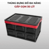 Thùng đựng đồ ô tô đa năng gấp gọn 30 lít