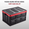 Thùng đựng đồ ô tô đa năng gấp gọn 56 lít tiện dụng