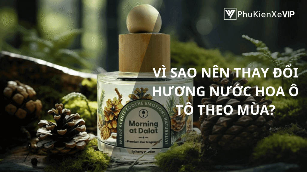 Vì sao nên thay đổi hương nước hoa ô tô theo mùa?