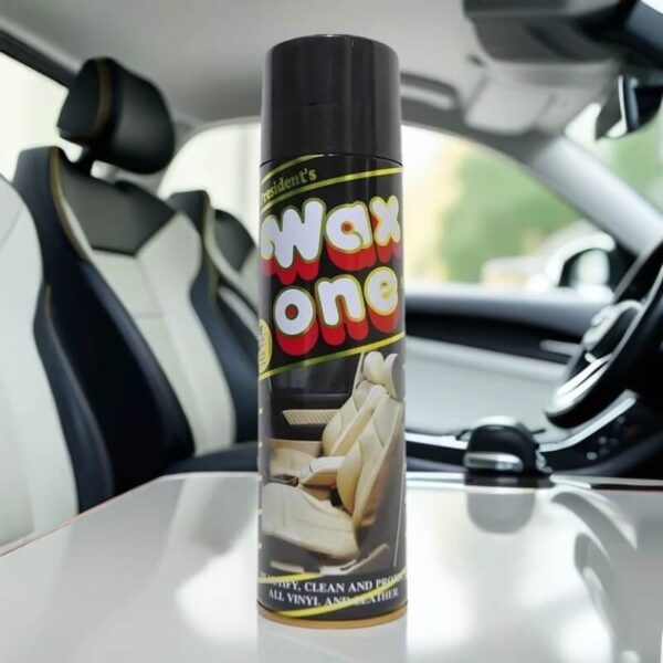 Xịt rửa ghế da nội thất, xịt bóng dưỡng ghế da Thái Lan WAX ONE