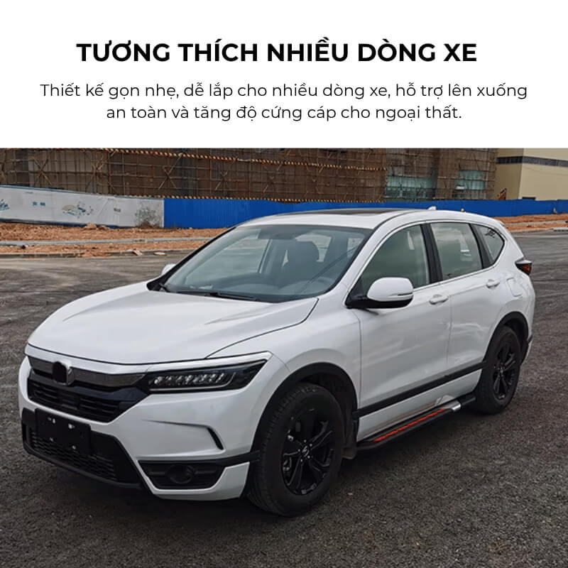 Bậc lên xuống mẫu PK01 phù hợp cho nhiều dòng xe phổ biến