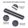 Cấu tạo bậc lên xuống ô tô đa dụng mẫu PK04
