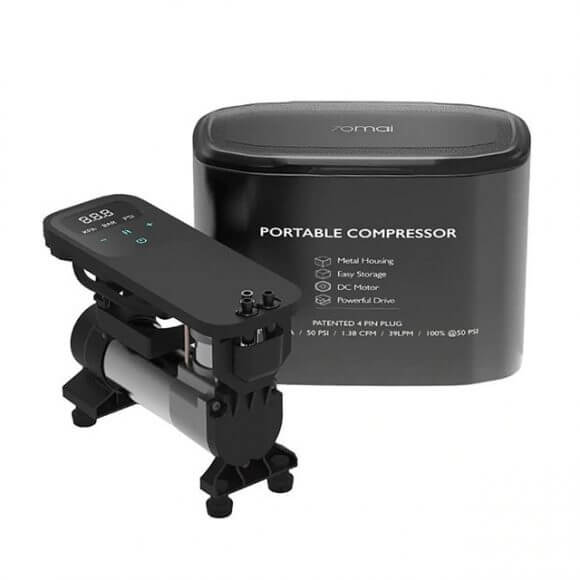 Bơm lốp ô tô 70mai TP01 có thiết kế nhỏ gọn, trọng lượng nhẹ hơn bơm Michelin 12314