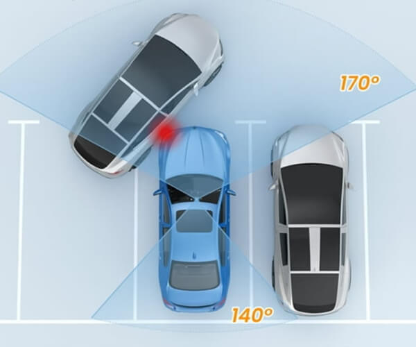 Giám sát xe khi đỗ, hạn chế rủi ro va quệt