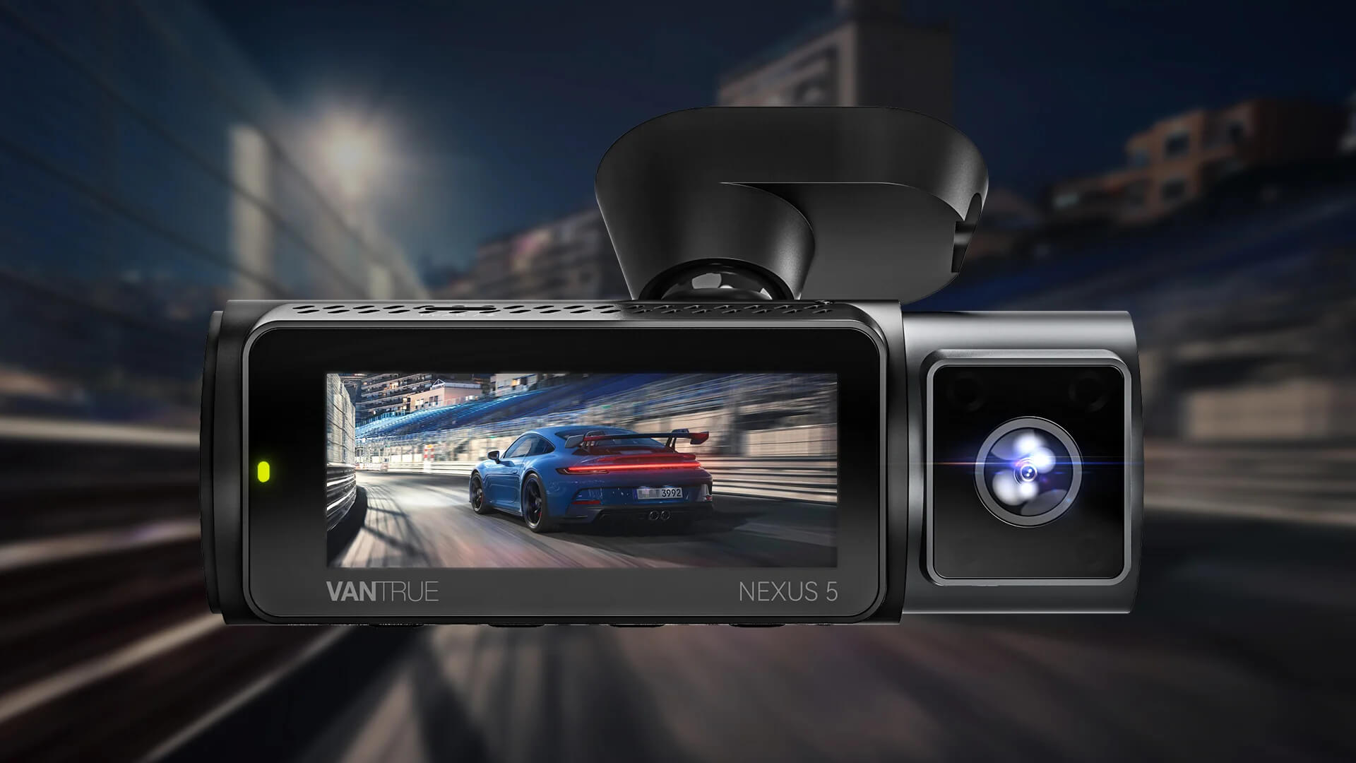 Camera hành trình có khả năng ghi hình sắc nét trong điều kiện thiếu sáng