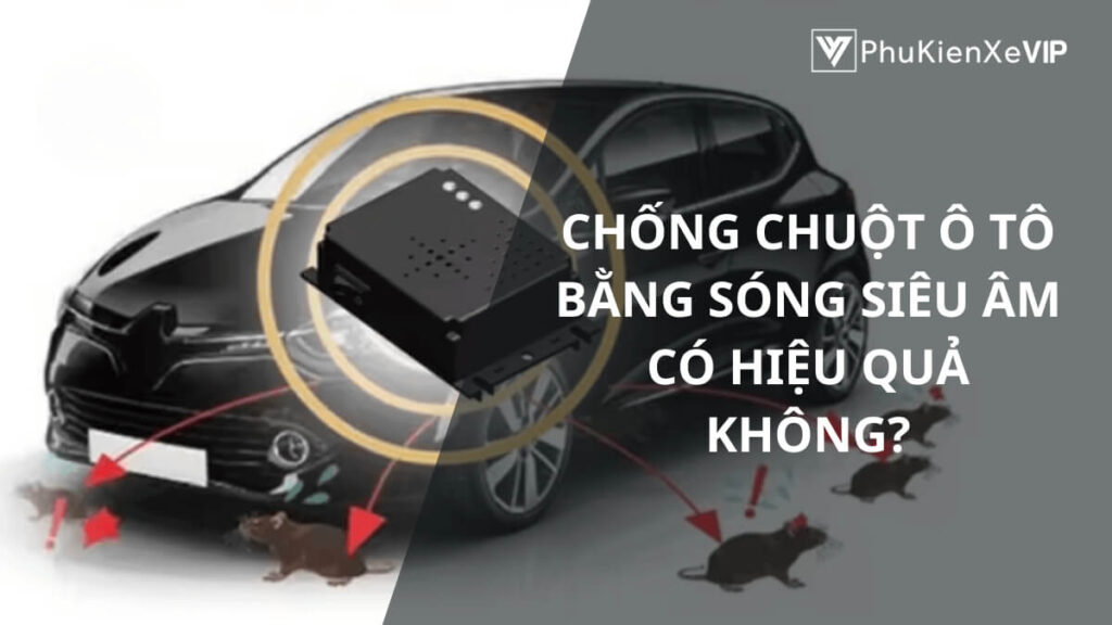 Chống chuột ô tô bằng sóng siêu âm có hiệu quả không?