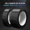 Dải Carbon 3D silicon chống trầy xước cho ô tô