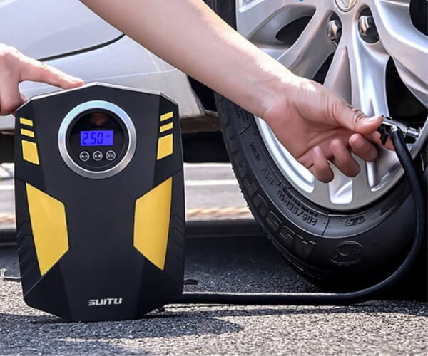 Máy bơm lốp phù hợp còn giúp duy trì áp suất lốp đúng tiêu chuẩn