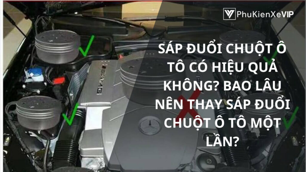 Sáp đuổi chuột ô tô có hiệu quả không? Bao lâu nên thay sáp đuổi chuột ô tô một lần?