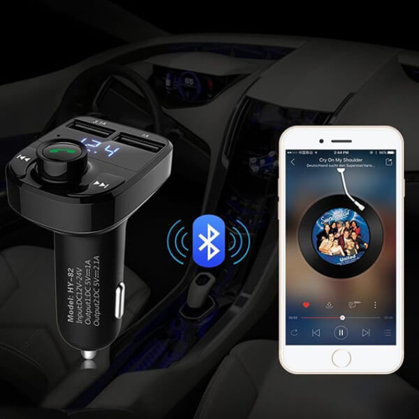 Nghe nhạc tiện lợi trên xe qua kết nối bluetooth