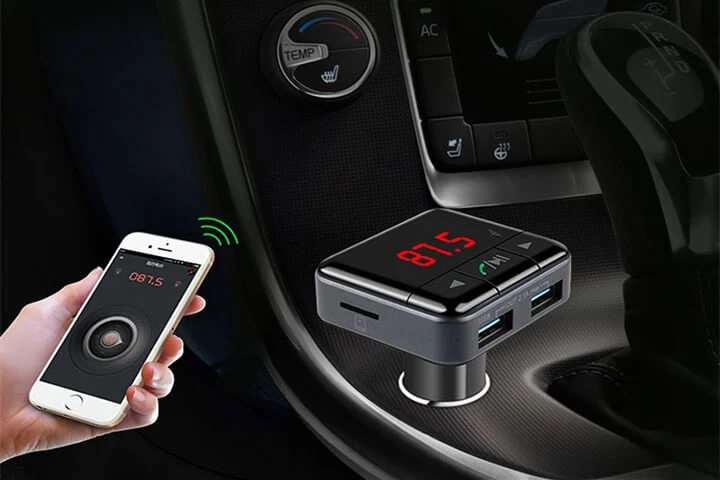 Tẩu sạc tích hợp nhiều tính năng vừa sạc pin vừa giải trí