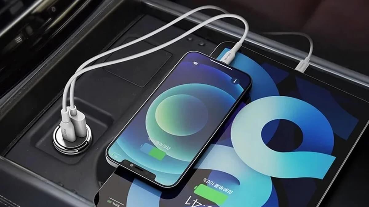 Tẩu sạc ô tô dùng để sạc pin cho smartphone hay máy tính bảng