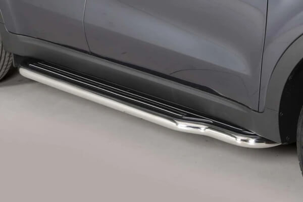 Bậc lên xuống xe Honda Accord chất liệu inox