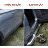 Trước và sau khi lắp đặt bậc lên xuống ô tô đa dụng PK02