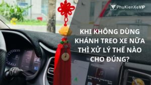 Khi không dùng khánh treo xe nữa thì xử lý thế nào cho đúng?