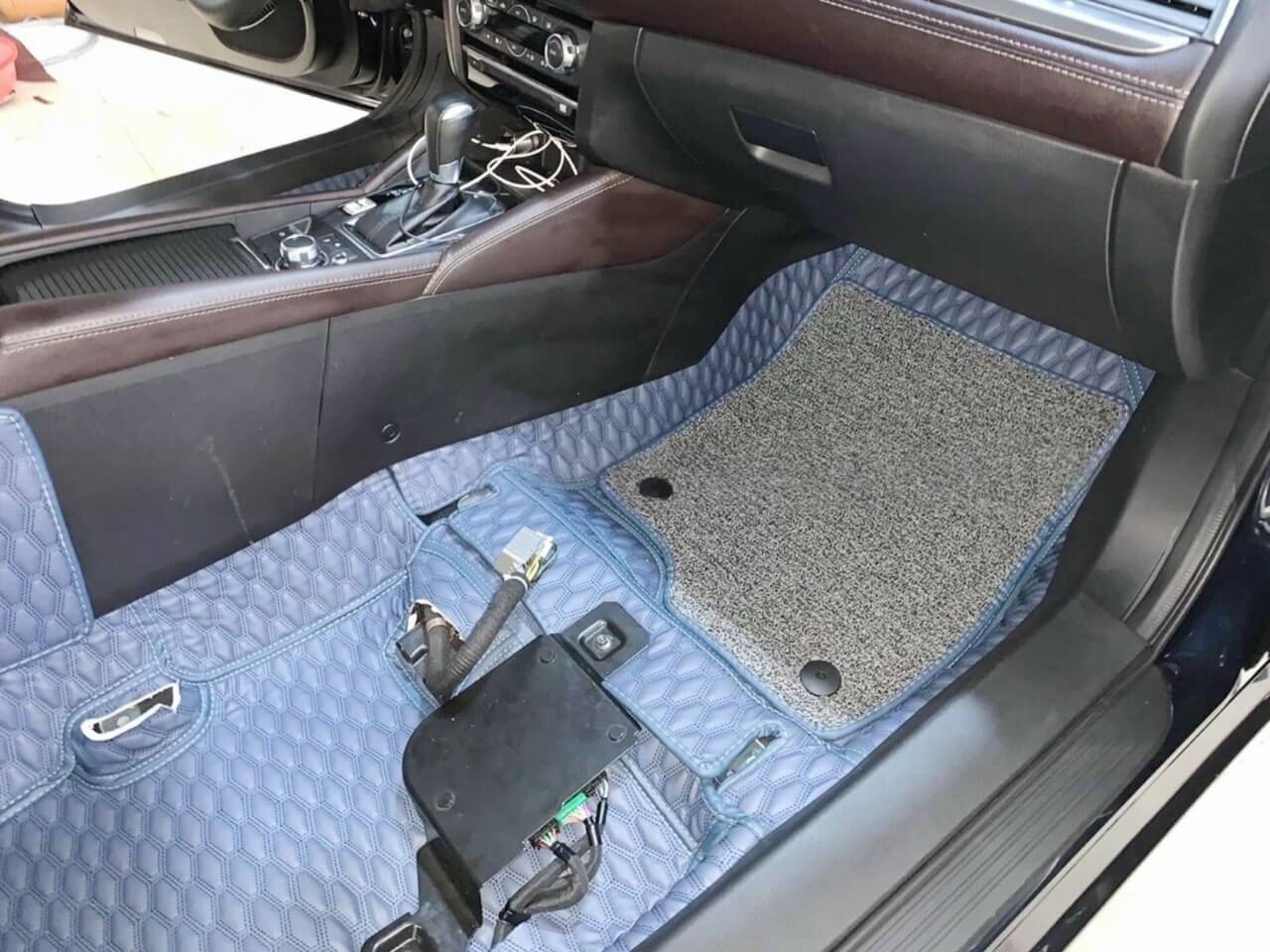 Thảm lót sàn xe Hyundai Kona EV loại 360 độ