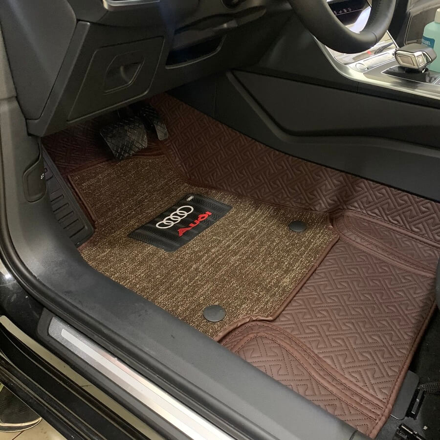 Thảm lót sàn ô tô Audi Q8 bọc sàn 360 độ