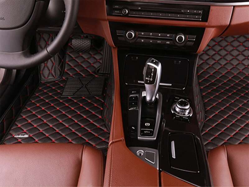 Thảm lót sàn xe Hyundai SantaFe da 5D/6D/7D