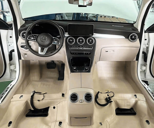Thảm lót sàn xe Mercedes Benz A Class da 360 độ