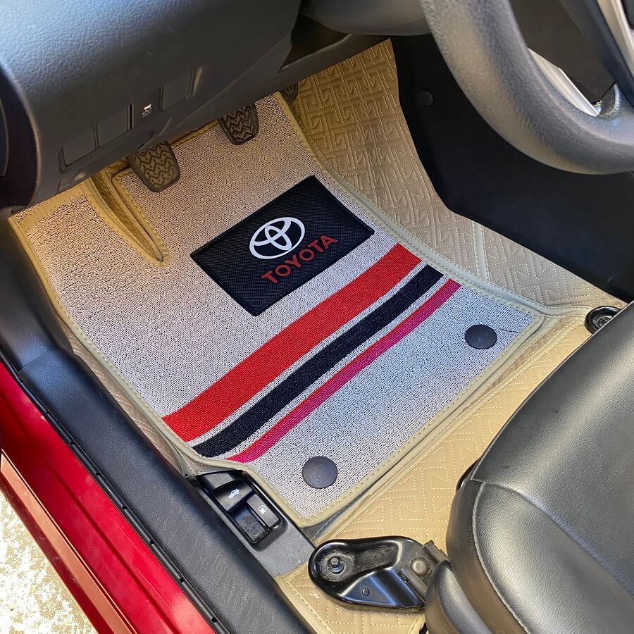 Thảm lót sàn ô tô Toyota Vios da 360 độ