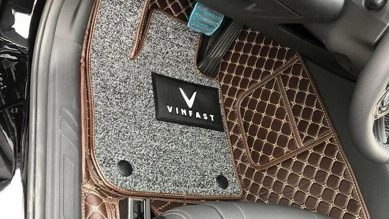 Mẫu thảm lót sàn ô tô VinFast Lux A2.0 chất liệu 5D/6D/7D