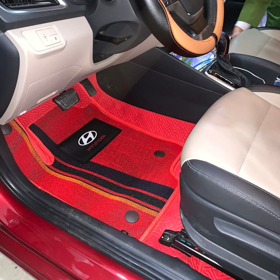 Thảm rối lót sàn xe Hyundai SantaFe