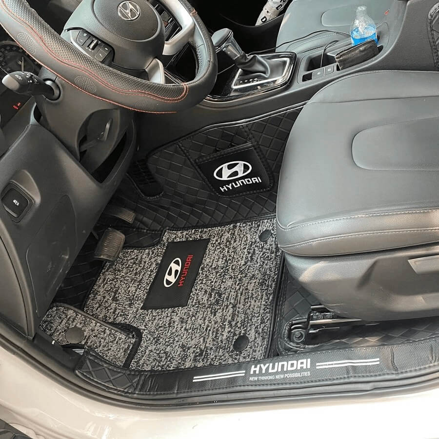 Chọn thảm lót sàn xe Hyundai SantaFe chuẩn form theo từng đời xe