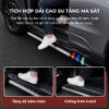 Thiết kế dải cao su kết hợp rãnh thoát nước, chống trượt vượt trội