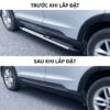 Trước và sau khi lắp đặt bậc lên xuống ô tô đa dụng PK14