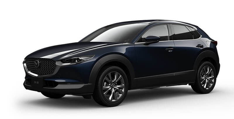 Bậc lên xuống giúp xe Mazda CX-30 trông hoàn thiện hơn như thế nào?