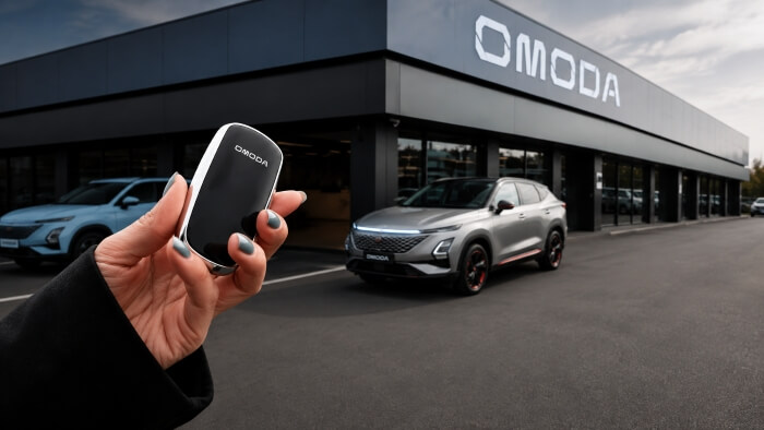 Ốp chìa khóa ô tô Omoda giúp bảo vệ smartkey toàn diện