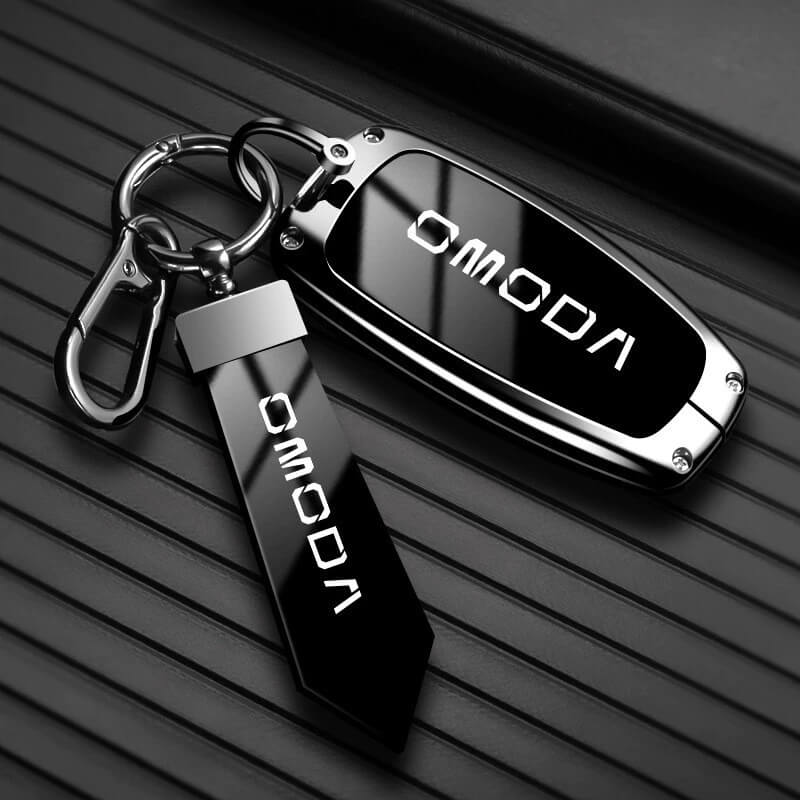 Ốp bọc chìa khóa Omoda vân carbon sang trọng