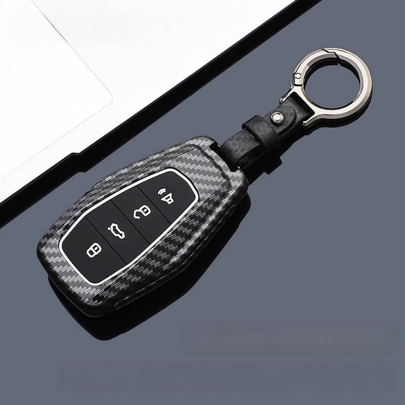 Ốp bọc chìa khóa Lynk & Co vân carbon sang trọng