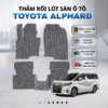 Thảm rối lót sàn ô tô Toyota Alphard 2016-2025 cao cấp