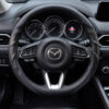 Bọc vô lăng xe Mazda chất liệu Da cừu vân Carbon cao cấp